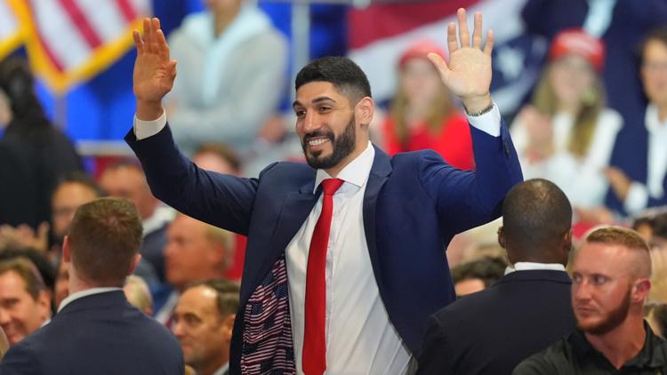 Enes Kanter Freedom refuses to sit in luxury suite of State Farm Arena and leaves WNBA Finals — WTSP Sports Tampa Bay