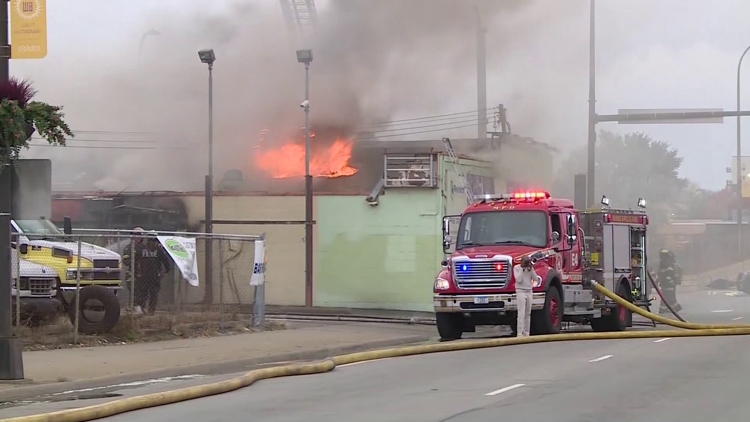Crews respond to fire just off I-94 in north Minneapolis — KARE 11 Local — Gopher, Lubbock Community news