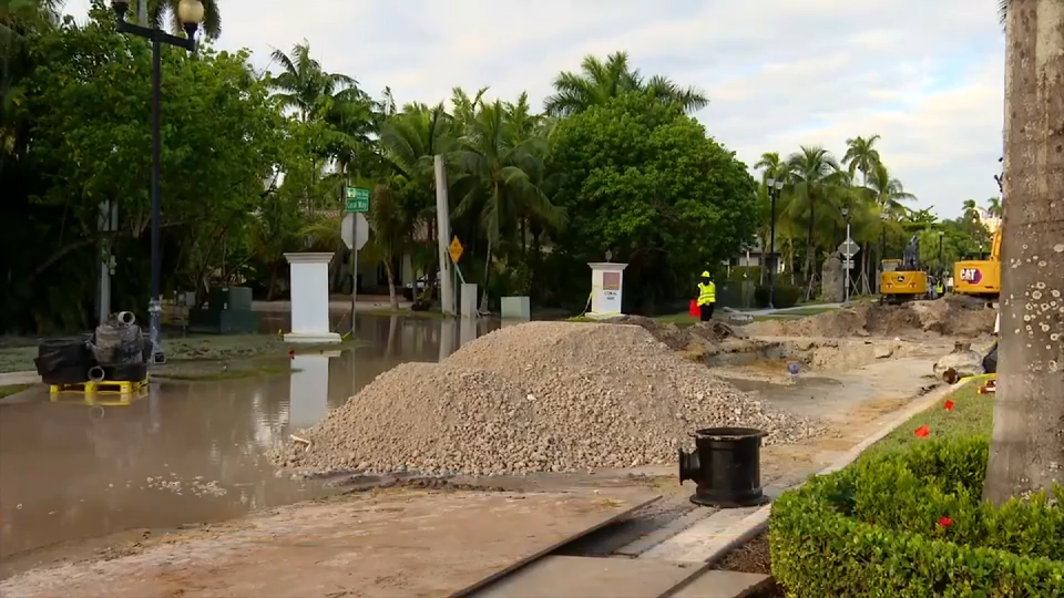 Repairs underway for water leak near Las Olas Blvd at Coral Way — WSVN 7 Broward, Lubbock Community news