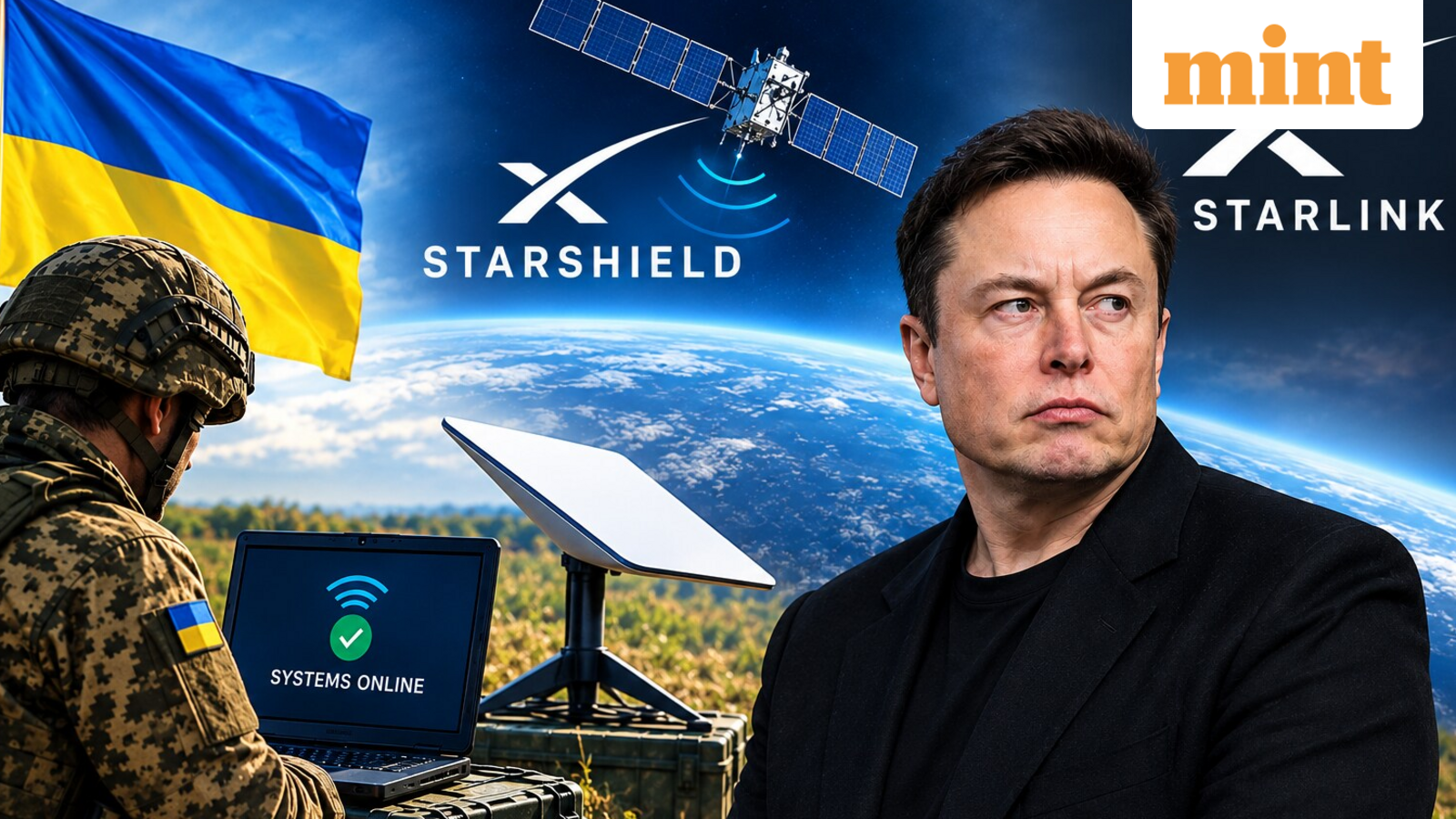 Ukraine says Starshield back to normal after week-long disruption, Elon Musk accuses Kyiv of violating Starlink’s terms — Mint India, Lubbock Technology news